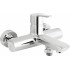 Wall-mounted bathtub mixer with 1 handle