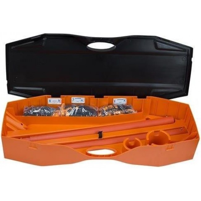 NILS ZSB3 3-in-1 set of badminton, tennis and volleyball nets + case