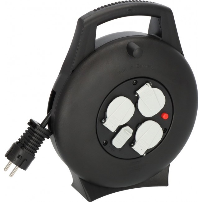 Brennenstuhl 1093900600 power extension 10 m 3 AC outlet(s) Indoor Black