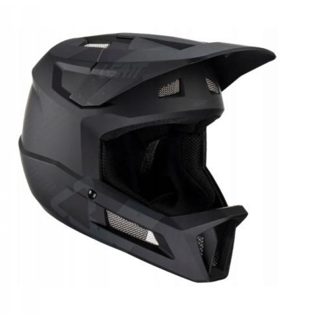 LEATT MTB Gravity 2.0 V23 Full-Face Cycling Helmet, Size L M (57-58cm) Black