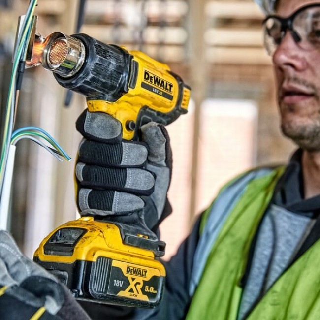 DeWALT DCE530N-XJ heat gun Hot air gun 190 l/min 530 C Yellow DeWALT DCE530N-XJ heat gun Hot air gun 190 l/min 530 C Yellow