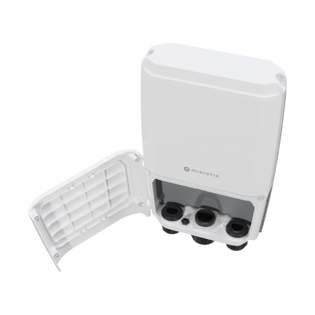 Mikrotik CRS504-4XQ-OUT network switch Managed L3 Fast Ethernet (10/100) Power over Ethernet (PoE) 1U White