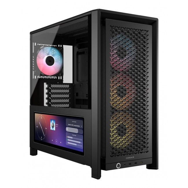 Corsair FRAME 4000D LCD RS ARGB Midi Tower Black Corsair FRAME 4000D LCD RS ARGB Midi Tower Black