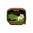 ANIMONDA Vom Feinsten Adult Turkey, chicken breast and herbs - wet cat food - 100g