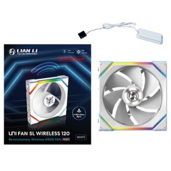 Lian Li UNI FAN SL Wireless 120 Reverse Blade Computer case 12 cm White 1 pc(s)