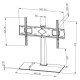 Techly ICA-LCD S07L TV mount/stand 165.1 cm (65 Techly ICA-LCD S07L TV mount/stand 165.1 cm (65