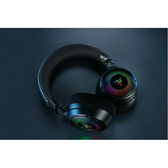 Razer Kraken V4 Headset Wireless Head-band Gaming USB Type-A Bluetooth Black Razer Kraken V4 Headset Wireless Head-band Gaming USB Type-A Bluetooth Black