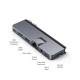 HYPER DUO PRO 7-in-2 USB-C Hub USB Type-C 104 Mbit/s Grey HYPER DUO PRO 7-in-2 USB-C Hub USB Type-C 104 Mbit/s Grey