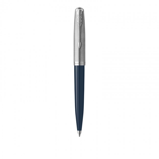 Parker 51 - clip - ballpoint pen with push mechanism - black - 1 piece - medium