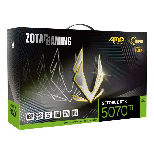 Zotac GAMING GeForce RTX 5070 Ti AMP Extreme INFINITY ULTRA NVIDIA 16 GB GDDR7