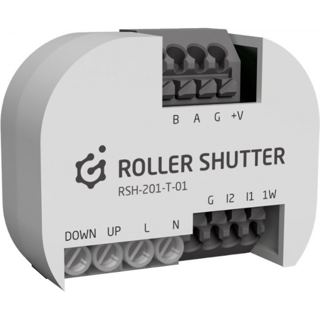 Roller shutter module (1 out) Grenton / 1-wire / digital inputs (2 inputs) / flush mounted / TF-Bus Roller shutter module (1 out) Grenton / 1-wire / digital inputs (2 inputs) / flush mounted / TF-Bus