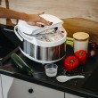 Adler AD 6420 Multi-cooker 6 in 1 3.25 L silver, white Adler AD 6420 Multi-cooker 6 in 1 3.25 L silver, white