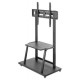 Manhattan TV & Monitor Mount, Trolley Stand, 1 screen, Screen Sizes: 37-100