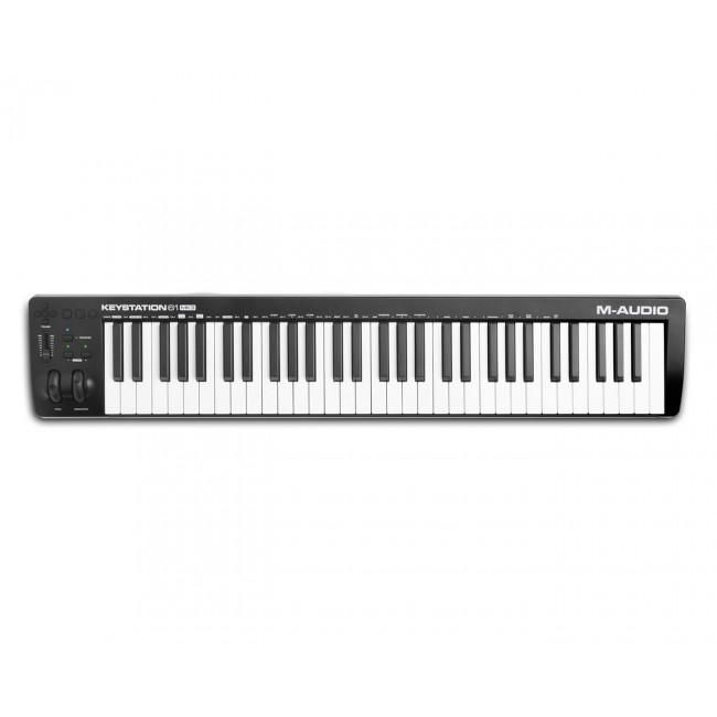 M-AUDIO Keystation 61 MK3 MIDI keyboard 61 keys USB Black, White