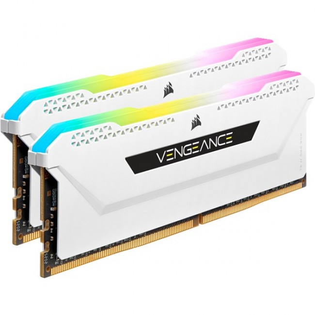 Corsair Vengeance RGB Pro CMH16GX4M2E3200C16W memory module 16 GB 2 x 8 GB DDR4 3200 MHz