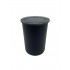 Airscape stainless steel aroma container medium, black matt