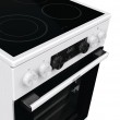 Gorenje GECS5C70WA cooker Freestanding cooker Coil hob White A Gorenje GECS5C70WA cooker Freestanding cooker Coil hob White A