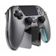 Deltaco Gaming GAM-199-STEELGRAY Gaming Controller Grey, Metallic, Steel Bluetooth/USB Gamepad PlayStation 5, Android, iOS