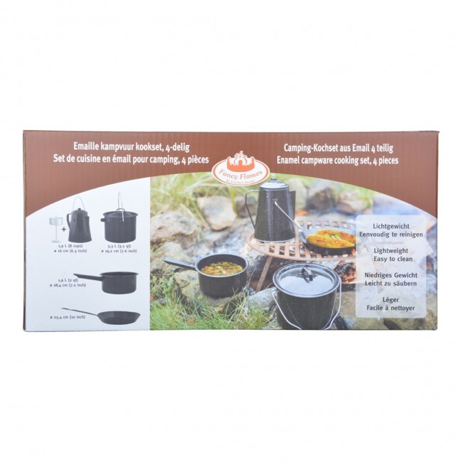 Esschert Design FF215 camping cookware Set Black