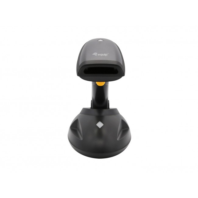 Equip Wireless 2D Barcode Scanner, Long Distance, with Stand Equip Wireless 2D Barcode Scanner, Long Distance, with Stand