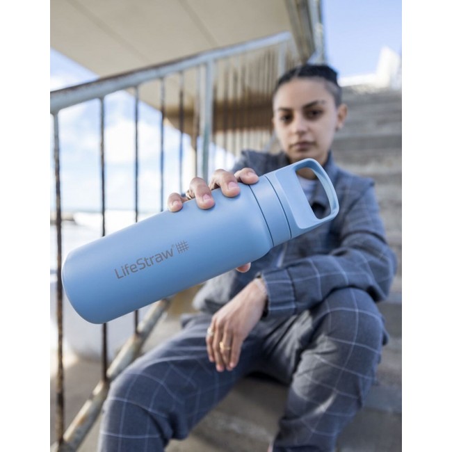 LifeStraw LGV42SASWW water filter Water filtration bottle 0.7 L Blue