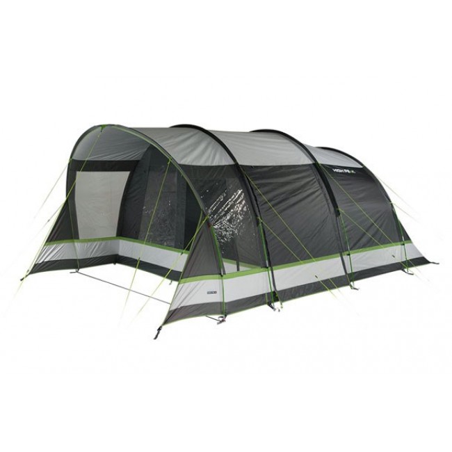 High Peak Garda 5.0 4 person(s) Green, Light grey Tunnel tent