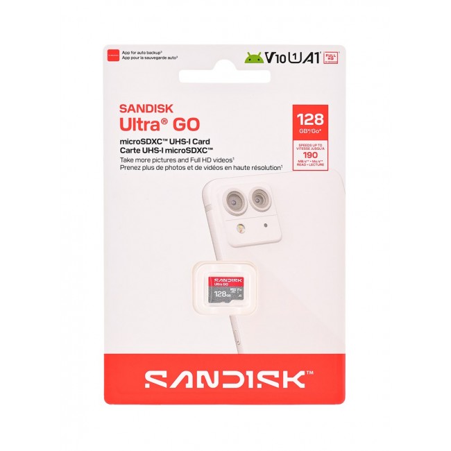 SanDisk Ultra GO 128 GB MicroSDXC UHS-I