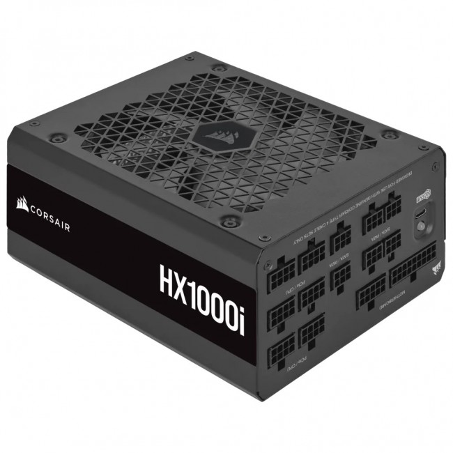 Corsair HX1000i power supply unit 1000 W 24-pin ATX ATX Black Corsair HX1000i power supply unit 1000 W 24-pin ATX ATX Black