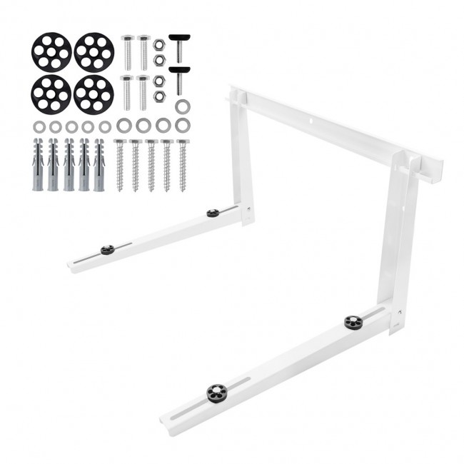 Maclean Air Conditioner/Heat Pump Mount/Hanger, dimensions 800x420x600 mm, galvanized steel, up to 260 kg, MC-147