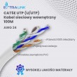 Extralink Twisted pair CAT5E UTP (U/UTP) V2 Indoor 100M