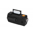 Extralink RADIO AWARYJNE SOLARNE Z KORBKA DYNAMO POWERBANK 4000MAH Z LATARKA SOS SR-4000 Portable Analog Black, Orange