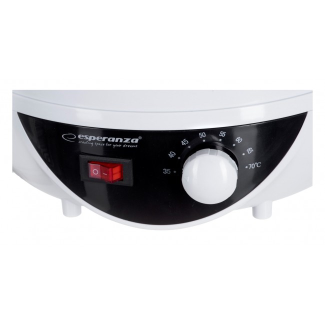 Esperanza EKD002 food dehydrator Black,Transparent,White 250 W