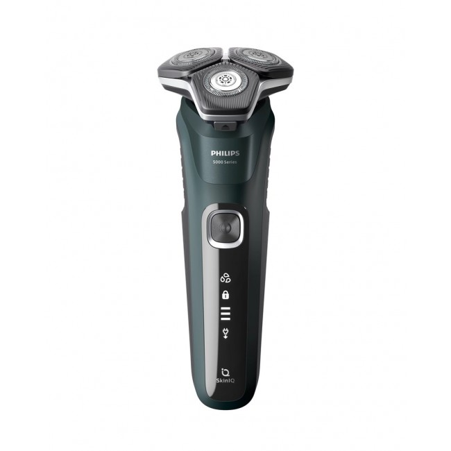 Philips SHAVER Series 5000 S5884/50 men's shaver Rotation shaver Trimmer Black, Green