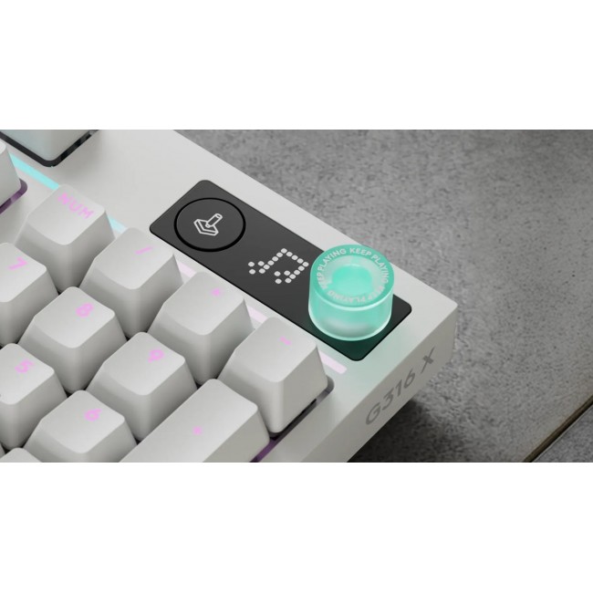 Logitech G G316 X 98 - White English International (QWERTY) Tactile