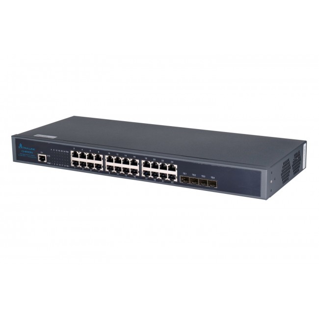 Extralink Switch Chiron 24x RJ45 1000Mb/s, 4x SFP+, L3, managed