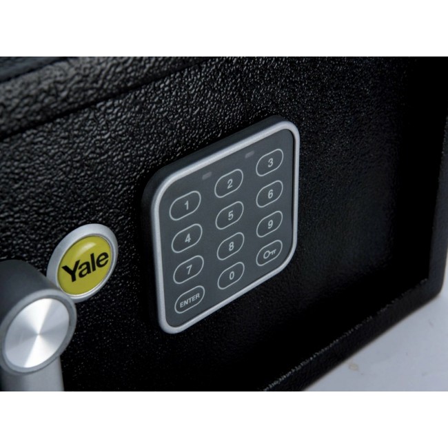 Yale YLV/200/DB2 Free Standing Safe 24 l Steel Black