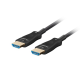 LANBERG HDMI CABLE LANBERG HDMI CABLE M/M V2.1 10M OPTICAL AOC BLACK LANBERG HDMI CABLE LANBERG HDMI CABLE M/M V2.1 10M OPTICAL AOC BLACK