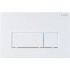 Flush plate for concealed frames - slim