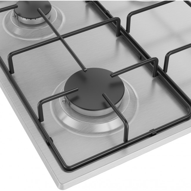 Beko HIBG64120SX hob Stainless steel Built-in 60 cm Gas 4 zone(s) Beko HIBG64120SX hob Stainless steel Built-in 60 cm Gas 4 zone(s)