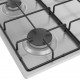 Beko HIBG64120SX hob Stainless steel Built-in 60 cm Gas 4 zone(s) Beko HIBG64120SX hob Stainless steel Built-in 60 cm Gas 4 zone(s)