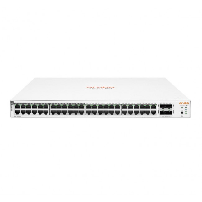 HPE Aruba Networking Networking Instant On Switch 48p Gigabit CL4 PoE 4p SFP 370W 1830 HPE Aruba Networking Networking Instant On Switch 48p Gigabit CL4 PoE 4p SFP 370W 1830