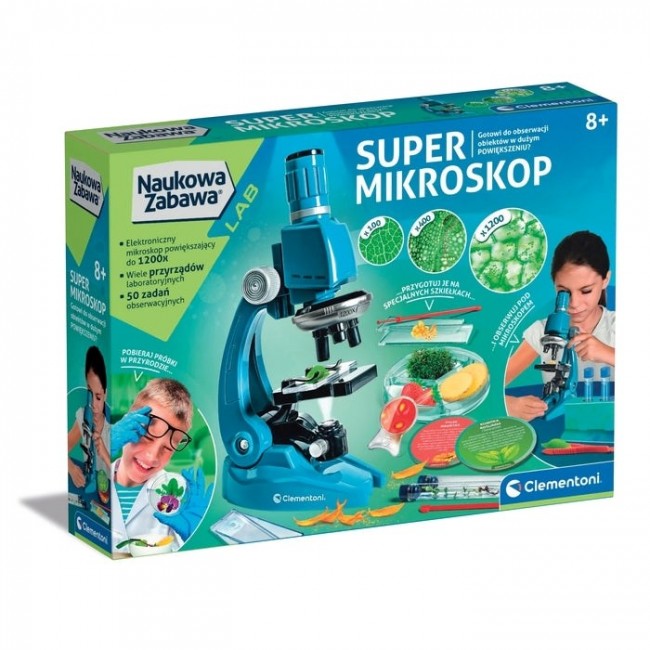 Clementoni Scientific Fun - Super Microscope Clementoni Scientific Fun - Super Microscope