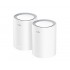 Cudy M3000 2-PACK mesh wi-fi system Dual-band (2.4 GHz / 5 GHz) Wi-Fi 6 (802.11ax) Grey, White 1 Internal