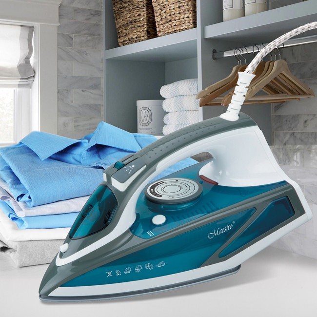 Steam iron MAESTRO MR-304C 2200W White, Blue