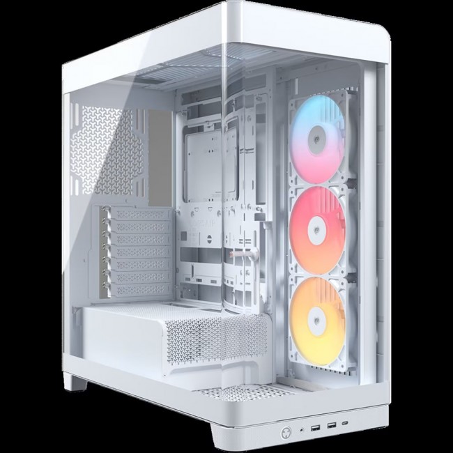 Corsair 4500X RS-R ARGB Tempered Glass Mid-Tower, White Midi Tower Corsair 4500X RS-R ARGB Tempered Glass Mid-Tower, White Midi Tower