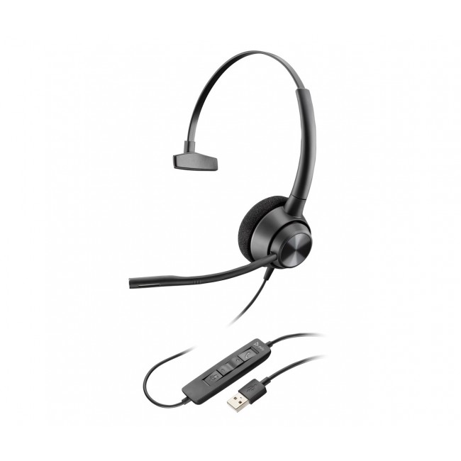 HP Poly EncorePro 310 Monaural USB-A Headset TAA