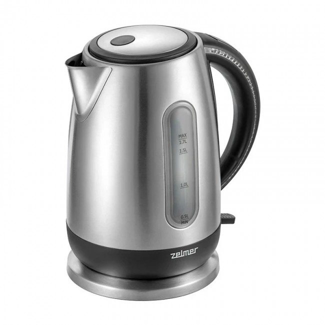 Electric kettle 1.7 L 2000 W ZCK7950 Zelmer black/inox