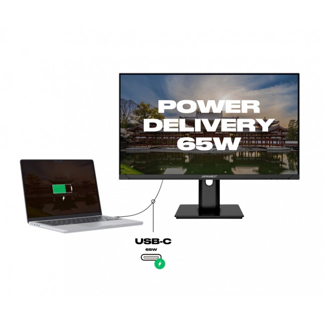 JAPANNEXT JN-IPS238FHDR-C65W-HSP computer monitor 60.5 cm (23.8
