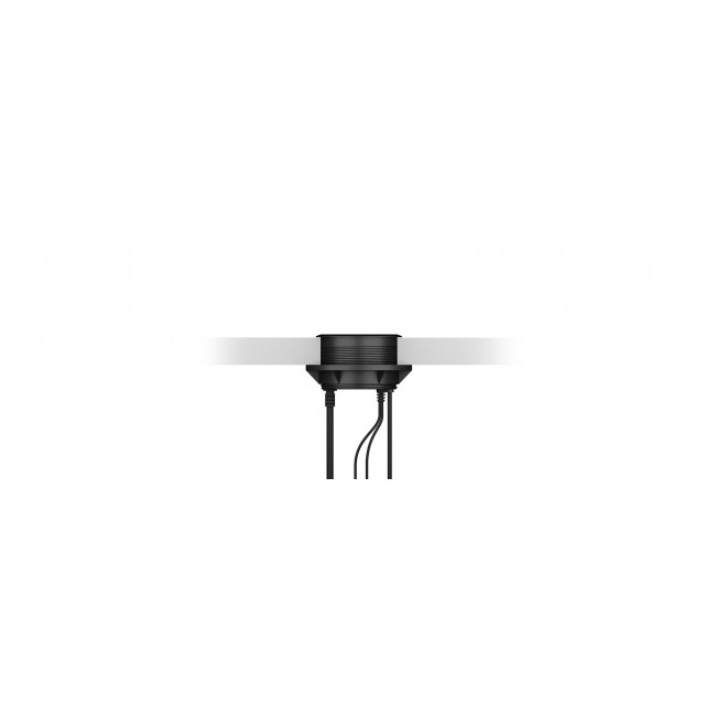 ICY BOX IB-HUB1430 socket-outlet Black