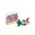 MARIOINEX Mini Waffle Building Blocks Pastel, 140 pieces